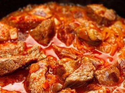 Как да се подготви сос с месо стъпки рецепти