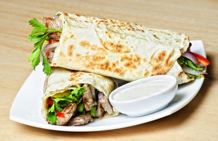 Как да се готви Shawarma Къща тънкостите рецепта - готварска рецепта с стъпка по стъпка снимки на