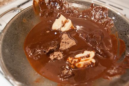 Как да се готви шоколадови бонбони къща, рецептата със снимка