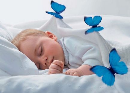 Как да научим бебето да спи през нощта, без да се събужда