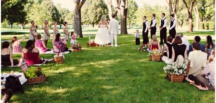 Как да се държат на сватба в провинцията - идеята за участие, избора на място и в менюто
