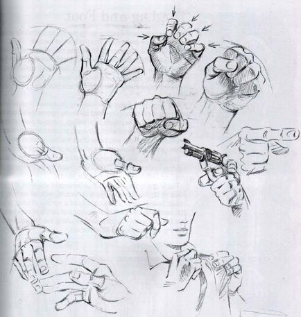 Как да се направи ръка структура на ръцете и дланите