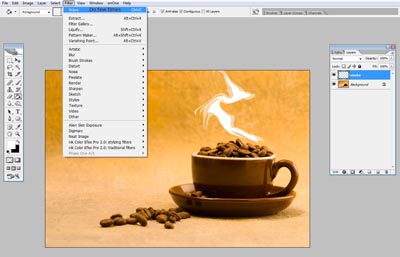 Как да си направим дим в Photoshop (изготви дим в Photoshop) Как да си направим дим в Photoshop