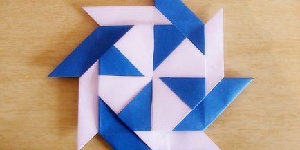 Как да си направим хартия шурикен - схеми за оригами нинджа звезди за хвърляне