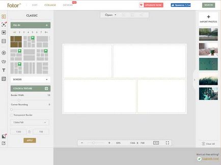 Как да направите колаж от снимки онлайн 1