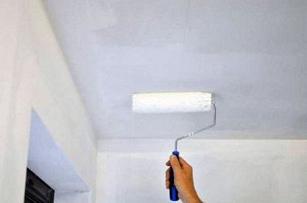 Как да се ремонтира тавана от гипсокартон с техните ръце на снимки и видео с стъпки