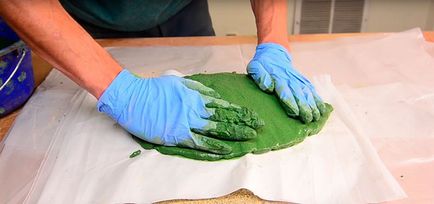 Как да си направим една чиния от лист елегантен