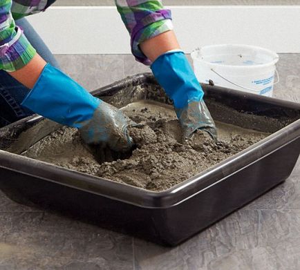 Как да направите добро бетон с ръцете си, изграждане на портал