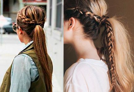Как да си направим опашка с руно инструкции и фото възможности (руно) Как да си направим опашка с руно обучение и възможности за фото