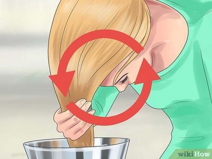 Как да изплакнете косата с къна