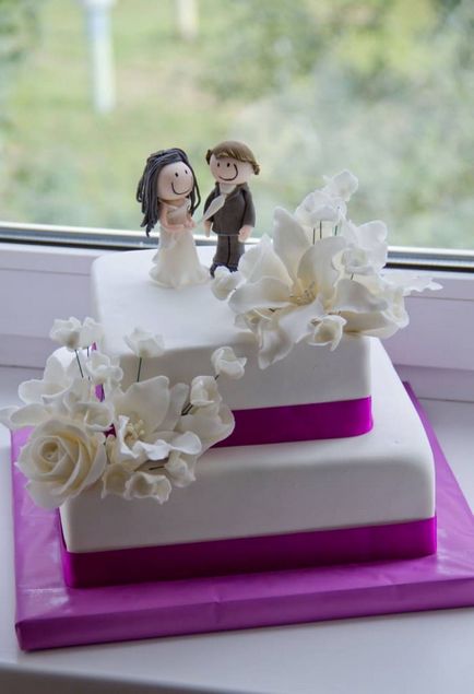 Как да украсят сватбена торта с ръцете си идеи и съвети за декориране на главния десерт