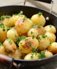 Как вкусно печено картофи