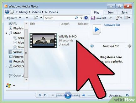 Как се играе на DVD дискове в Windows Media Player