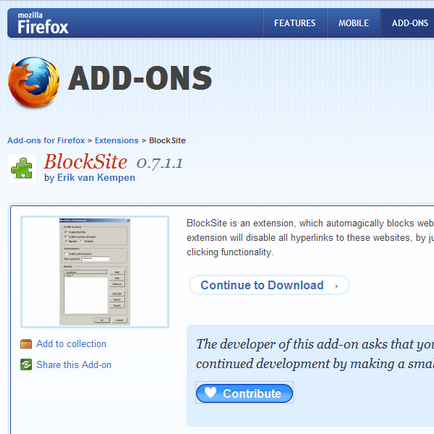 Как да се блокира достъпа до неподходящи сайтове в Internet Explorer и Firefox