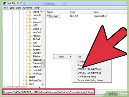 Как да се блокира стартирането на приложения или файлове (HKEY_CURRENT_USER Software Microsoft) Как да се блокира стартирането на приложения или файлове