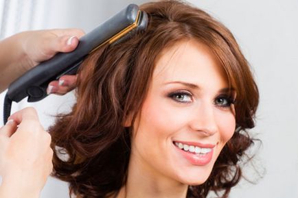 Как да се сгуша коса желязо