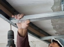 Рамката за гипсокартон таван - как да направите вашия дом-мечта