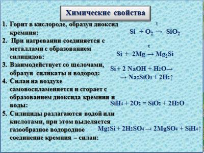 Силиконовата в природата (25, 8% в кората)