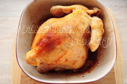 Пиле в портокалов сос рецепта със снимка, магия