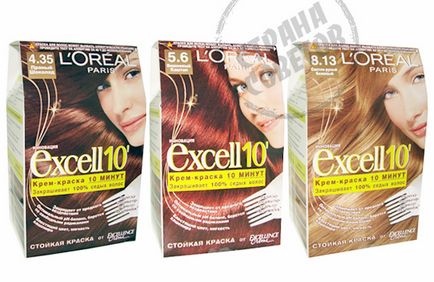 L Oreal багрило excell10 коса