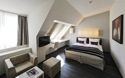 Loft спалня разполага препоръки за дизайн, фотография