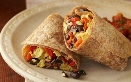 Мексикански burrito- добрите подробни рецепти у дома