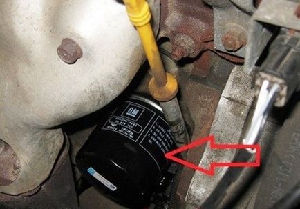 Смяната на маслото на двигателя на колата Daewoo Nexia