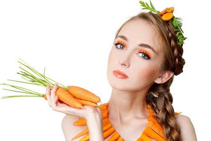 Морковите за кожата на лицето