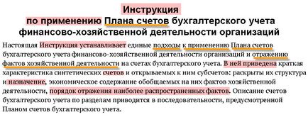 На сметкоплана, баланса и задачи на счетоводството и финансите