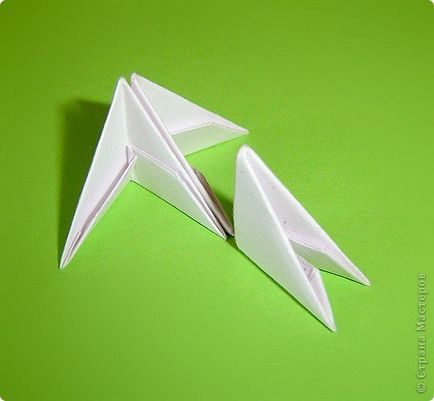 Оригами лебед модул майсторски клас за начинаещи и видео