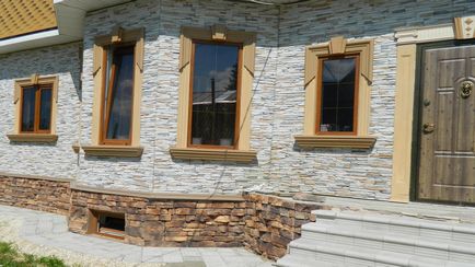Обзавеждане на дома фасадни панели по правилата на инсталация камък
