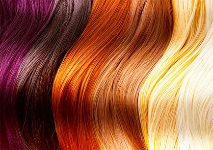 Палитрата на бои за грижа за косата при избора на вида и състава на боята