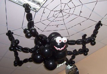 Spider със собствените си ръце в майсторски клас за начинаещи за Хелоуин
