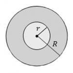 Повърхностната площ на пресечен конус с - формула изчисление например