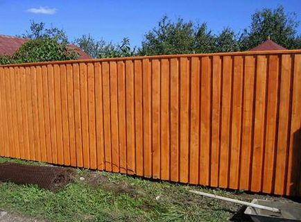 Paint ограда от различни материали
