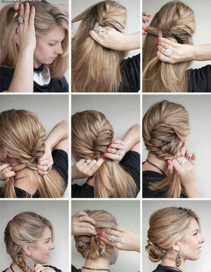 Прически за къса коса - у дома със собствените си ръце стъпка по стъпка със снимки