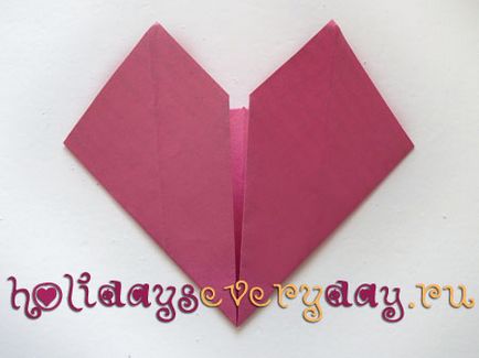 Лесно Оригами Heart (схема), всеки ден почивка