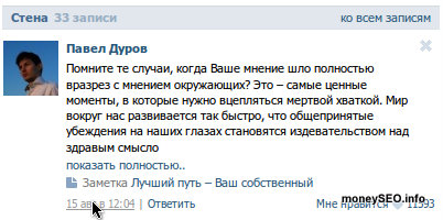 Промоция VKontakte и софтуер (промоция програма VKontakte) Промоция VKontakte, софтуер