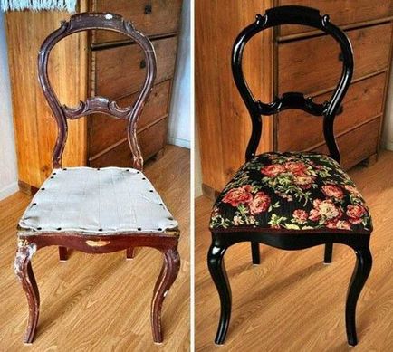 Възстановяване на столове с ръцете си - майсторски клас и една стъпка по стъпка снимка