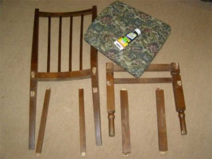 Възстановяване на столове с ръцете си - майсторски клас и една стъпка по стъпка снимка