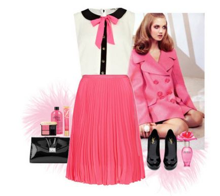 Pink пола - как да я погледне разкошен