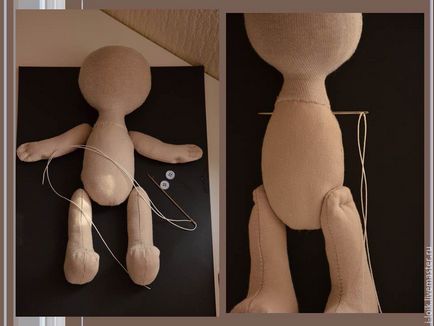 Шиене на текстилни кукла със собствените си ръце