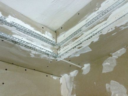 Шпакловка таван от гипсокартон за боядисване как да