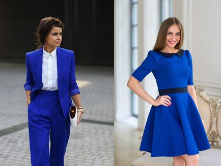 Синият цвят в дрехите - перфектен за вашия гардероб