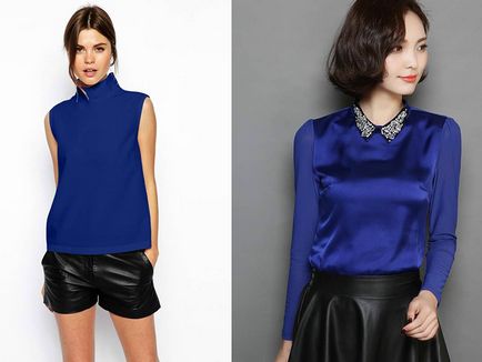 Синият цвят в дрехите - перфектен за вашия гардероб