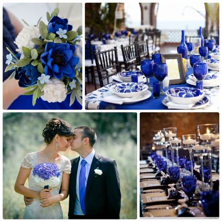 Синя сватба искали да подчертаем, усъвършенстване на вашата двойка