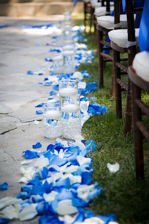 Синьо лято сватба