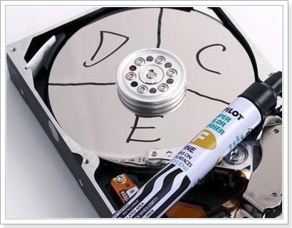 Създаване на дял на твърдия стандартен инструмент диск в Windows 7, компютърни съвети