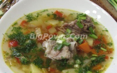 Супа от свинско месо с картофи стъпка по стъпка рецепта със снимки и обяснения
