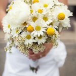 Сватбени букети от божур - снимка идеи 2017
